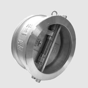 H76 Clamped Double Flap Check Valve